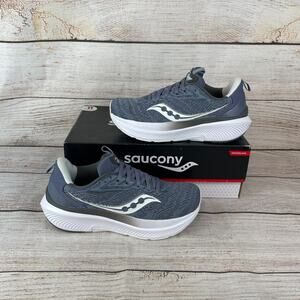 Saucony Echelon 9 Womens Sz 6.5 Running Shoes Iris Carbon - TRIED ON!